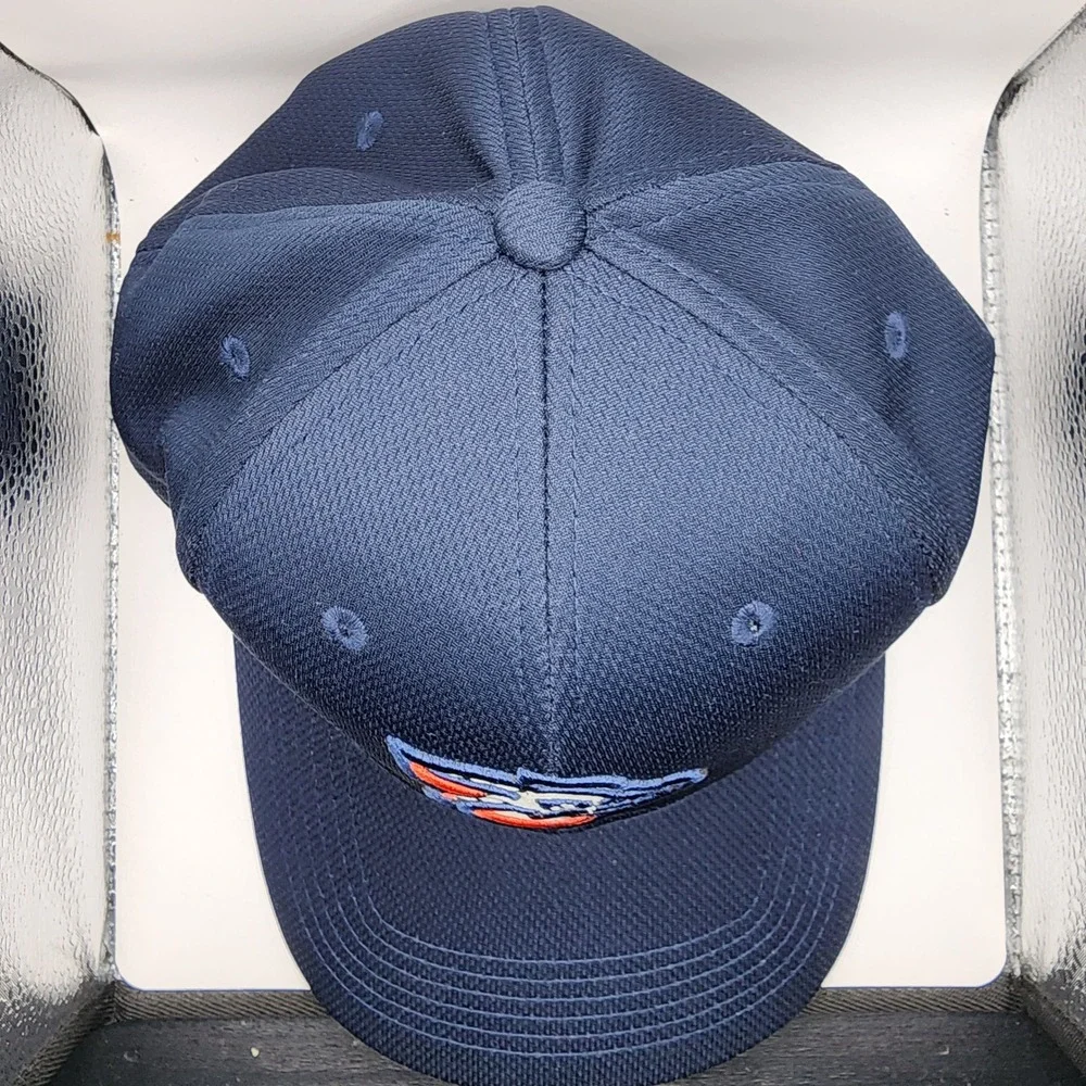 OC Sports Lehigh Valley IronPigs Hat Mens OSFM‎ Navy Blue Mesh Adjustable Cap